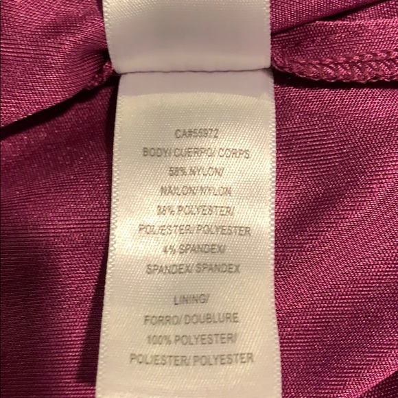 LAUNDRY Sleeveless Floral Purple Lace Dress - Picture 10 of 11